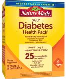 Nature Made Daily Diabetes Health Pack Dietary Supplement for Nutritional Support 30 Packets 30 Day Supply 30.0 Servings (Pack of 1) - Buy Online on GoSupps.com