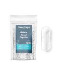 Buy PureCaps USA Size 3 Empty Gelatin Capsules - 1 000 Non-GMO Kosher Gluten Free & Halal Certified Beef Gel Pills - Buy Online on GoSupps.com