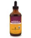 Herb Pharm Organic Rhodiola Root Extract 4oz - Energy & Endurance Boost with Organic Cane Alcohol - Buy Online on GoSupps.com