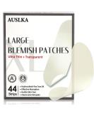 AUSLKA Blemishes Patches - 44 Hydrocolloid Spot Dots for Large Area Breakouts - Buy Online on GoSupps.com