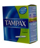 Tampax Super Absorbency Tampons with Flushable Applicator 20 ct - Buy Online on GoSupps.com
