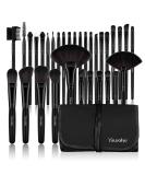 Make Up Brush Set Professional 32 Piece Makeup Brushes Foundation Powder Cream Eyebrow Eyeliner Blush Concealer Kabuki Brush With Nylon Bag (BLACK) - Buy Online on GoSupps.com