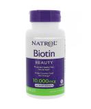 Natrol Biotin 10000 mcg  100 Count (Pack of 1) - Buy Online on GoSupps.com