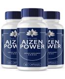 Buy Aizen Power for Men - 3 Pack Natural Male Supplement for Energy & Performance | AizenPower 24 Vitamin Reviews (180 Capsules - Buy Online on GoSupps.com