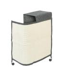 Navaris Cat Scratch Mat Sofa Protector - Natural Sisal Furniture Scratching Pad - Dark Grey Left - Buy Online on GoSupps.com