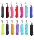 netproshop Horse Lead Rope with Snap Hook 2 Metres Choice of Colours Turquoise - Buy Online on GoSupps.com