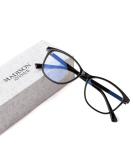 Madison Avenue Blue light filter glasses women TR90 blue -light glasses computer glasses for playing metal hinge glasses blue light filter without prescription black - Buy Online on GoSupps.com