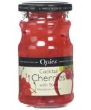 Opies Red Marachino Cocktail Cherries 225g Jar - Perfect for Cocktails (Pack of 1) - Buy Online on GoSupps.com