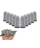 Cut Resistant Finger Cots - 10 Pcs Finger Sleeves for Kitchen Work & Sculpture Supplies - Buy Online on GoSupps.com