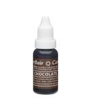 14ml Sugarflair Chocolate Liquid Food Colouring for Royal Icing, Sugarpaste, Buttercream - Buy Online on GoSupps.com