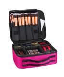 Forrica Cosmetic Bag for Women | Portable Makeup Organizer & Travel Case | Red Makeup Suitcase - Buy Online on GoSupps.com