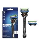 Gillette Fusion5 ProGlide Razor + 2 Cartridges - Smooth Shave Precision - Buy Online on GoSupps.com