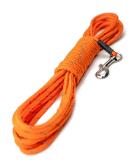 Mighty Paw Check Cord 9m/30ft Dog Training Lead | Weather Resistant Climbers Rope with Reflective Stitching - Orange | Ideal for Training, Swimming, Hunting & Camping - Buy Online on GoSupps.com