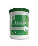 Health Thru Nutrition Pure L-Leucine Powder 300g | Certified Vegan & Non-GMO | Fermented Essential BCAA | 5g per Serving | 3rd Party Tested - Buy Online on GoSupps.com
