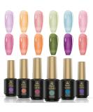 Summer Pink Neon Jelly Gel Nail Polish | Translucent & Sheer Color Changing Soak Off Gel Polish - Buy Online on GoSupps.com