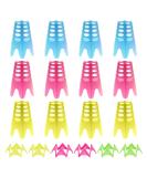 EROMAP Indoor Golf Tees Set - 18 Pcs Plastic Tees for Practice on Turf & Driving Range - Winter Golf Tees in Tall + Short Sizes (Yellow, Green, Pink) - Buy Online on GoSupps.com