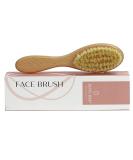 Zen Me Dry Brush for Face for Smooth Radiant Skin Natural Face Exfoliator Tool to Unclog Pores Promote Lymph Flow & Reduce Swelling Facial Brush with Natural Boar Bristles & Polished Wooden Handle 1-Pack - Buy Online on GoSupps.com