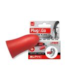 Plug & GO Disposable Earplugs - Foam Anti-Irritation Coating Universal Fit Free Key Case - Ideal for Travel & On-the-Go Cheaper Earplugs - Buy Online on GoSupps.com