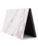 Allwon Marble Magnetic Makeup Palette with Mirror - White Empty Palette for Eyeshadow, Lipstick, Blush, Powder - Buy Online on GoSupps.com