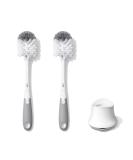 Oxo Dead Bottle Brush Set - Easy Cleaning for Bottles & Hard-to-Reach Spaces | International Shipping Available - Buy Online on GoSupps.com