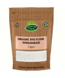 Organic Rye Wholemeal Flour 1kg by Hatton Hill Organic - Free UK Delivery - Buy Online on GoSupps.com