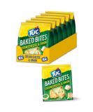 TUC Baked Bits Cream Cheese & Onion 6x110g | Salzb ck Mini-Cracker Large Pack | Sour Cream & Onion Flavor - Buy Online on GoSupps.com