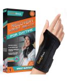 ComfyBrace Copper Infused Wrist Brace - Support for Carpal Tunnel Arthritis & Tendonitis | Left Hand Small/Medium | Men & Women - Buy Online on GoSupps.com