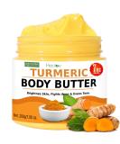 Natural Turmeric Face Cream & Whipped Body Butter - Brightening Lotion for Dark Spots Acne & Hyperpigmentation - Buy Online on GoSupps.com
