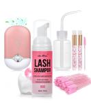 Lash Shampoo for Extensions | 60ml Eyelash Extension Cleanser & Cleaning Kit - Gentle Foaming Formula for Salon & Home Care - Buy Online on GoSupps.com