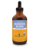 Herb Pharm Burdock Blend Liquid Extract - 4oz Bottle for Cleansing & Detoxifying - Pack of 1 - Buy Online on GoSupps.com
