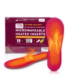 Snook-Ease Heated Insoles - Foot & Toe Warmers for Women | Reheatable & Washable | Fits All Footwear | Microwavable Inserts - Buy Online on GoSupps.com