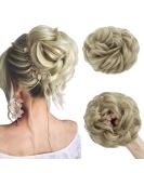 Messy Bun Hair Piece Fake Hair Bun Hair Scrunchies for Women Hair Buns Hair Piece Messy Bun Hair Bun For Women - Ash Blonde 55 g Ash Blonde - Buy Online on GoSupps.com