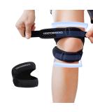 Medical Patella Knee Brace | Plus Size Support Strap for Pain Relief | Tendonitis Meniscus Tear Arthritis | Extra Large for Men & Women - Buy Online on GoSupps.com