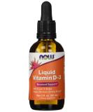 Now Foods Vitamin D3 Liquid 4 fl ounce (Pack of 2) - Buy Online on GoSupps.com