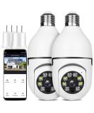 UPULTRA 1080P Wireless WiFi Outdoor Security Camera 2 Pack with 360 Panoramic View, Motion Detection, Two-Way Audio, Night Vision - 2PK Kit - Buy Online on GoSupps.com