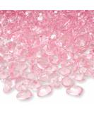 PMLAND 370 PC 16mm Clear Acrylic Stones Table Scattering Wedding Bridal Baby Shower Decorations Soft Pink - Buy Online on GoSupps.com