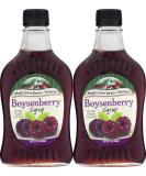 Maple Grove Farms Boysenberry Syrup 8.5oz Pack of 2 - Sweet & Delicious Breakfast Topping - Buy Online on GoSupps.com