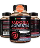 Fadogia Agrestis & Tongkat Ali Supplement - 15 000mg Fadogia + 100 000mg Tongkat Ali + BioPerine - Boost Stamina Strength & Muscle Health - Non-GMO Made in USA - 120 Capsules - Buy Online on GoSupps.com