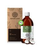 Nature Love Bio MCT Oil C8 - 500ml | 100% Organic Coconut Oil for Keto Diet | Taste & Odor-Neutral | Vegan Exogenous Ketone - Buy Online on GoSupps.com