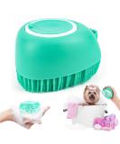 Best Dog Bathing Brushes | Soft Massage Shower Brush with Soap Dispenser for Dogs & Cats - Buy Online on GoSupps.com