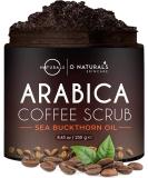 O Naturals Arabica Coffee Exfoliating Body Scrub Exfoliator - Anti Cellulite Dead Sea Salt Coffee Scrub For Face Body Legs & Foot Best Body Exfoliator & Cellulite Remover - Coffee Body Scrub Coffee Arabica 250 ml (Pack of 1) - Buy Online on GoSupps.com