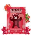 Creatine Monohydrate Gummies - 5000mg Per Serving | Zero Sugar Gluten Free Halal | Watermelon Flavor | 90 Count Pack for Men & Women - Buy Online on GoSupps.com