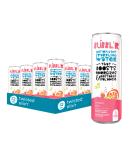 BUBBL'R Twisted Elix'r Antioxidant Sparkling Water with Natural Caffeine - 0g Sugar, Gluten Free, All Natural Flavors - 12 Fl Oz Cans, 12 Pack - Buy Online on GoSupps.com