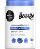 Linha Tratamento (SOS Bomba de Vitaminas) Salon Line - Mascara Explosao De Hidratacao 1000 Gr - (Salon Line Treatment (Vitamin Bomb SOS) Collection - Moisturizing Explosion Mask Net 17.65 Oz) - Buy Online on GoSupps.com