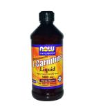 Now Sports Liquid L-Carnitine 3000mg Citrus Flavor - 16 fl oz (473 ml) - Buy Online on GoSupps.com