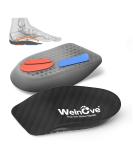 Plantar Fasciitis Inserts for Heel Pain - Welnove Gel Cushions with Arch Support | FSA/HSA Eligible - Heel Support for Women & Men (6.5-10 5-8 - Buy Online on GoSupps.com