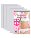 Buy 5 Pack Lipo Foam Ab Board - Essential for Post Surgery Liposuction Tummy Tucks & BBL - International Shipping Available - Buy Online on GoSupps.com