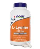 Buy Now L-Lysine 500 mg - 360 Capsules | Best Price & Fast International Shipping - Buy Online on GoSupps.com