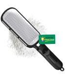 Foot File Callus Remover | Double Sided Scrubber for Dead Skin | Pedicure Tool for Hard Skin, Callus, Plantar Wart, Corn | Skin-Friendly Metal Foot File - Buy Online on GoSupps.com