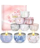 Scented Candles Gift Set for Women - 9 Pack Aromatherapy Marble Candles - Natural Soy Wax Stress Relief for Mother's Day Christmas Birthday Valentine's Day - Buy Online on GoSupps.com